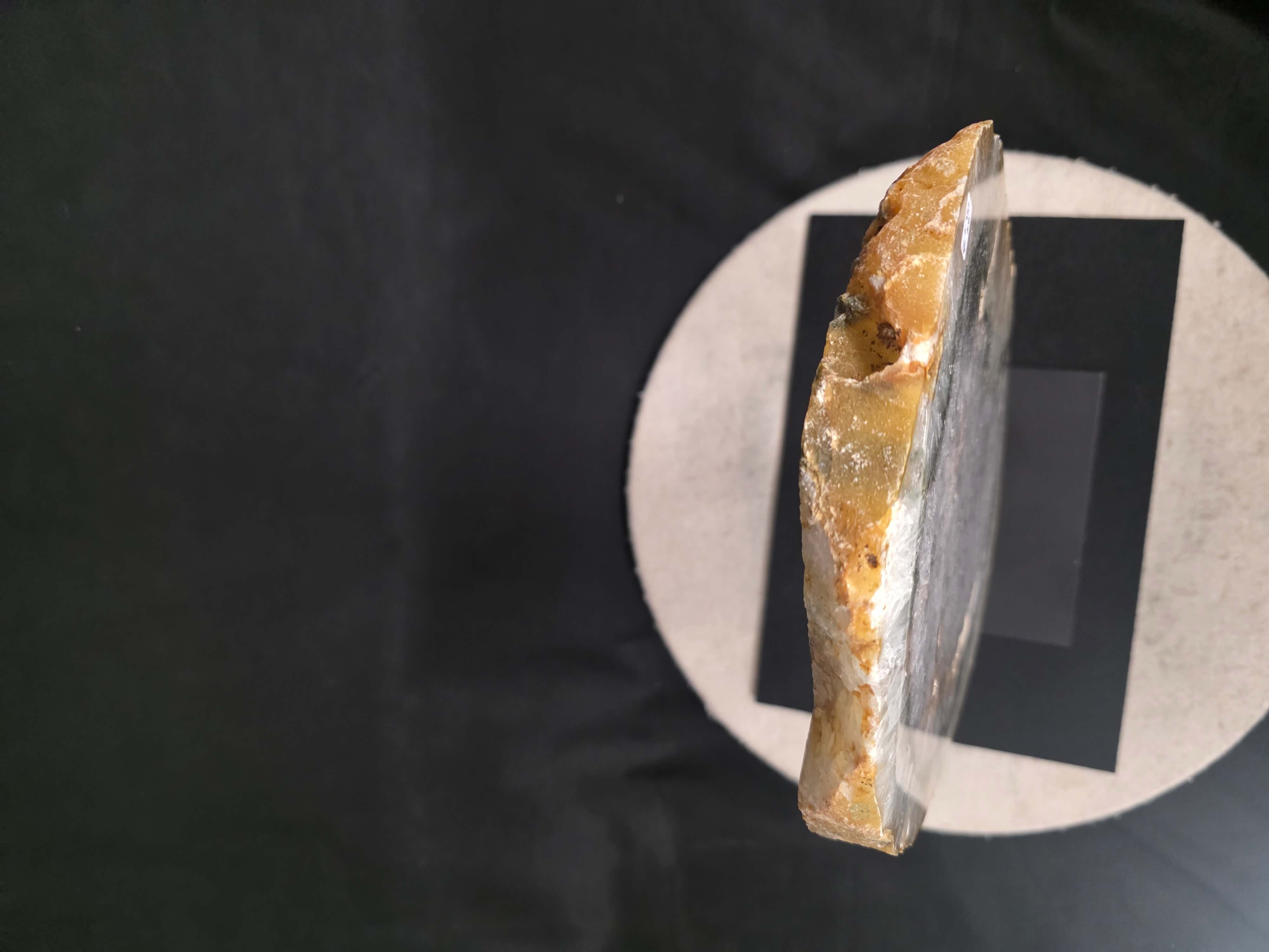 Large Premium Agate Natural Slice on Stand 4 – 2.751g - H35.5xW21xD12cm - Image 7
