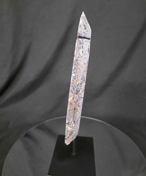Alternative view of Large Premium Agate Natural Slice on Stand 40 – 2.817g - H36.5xW24.5xD12cm