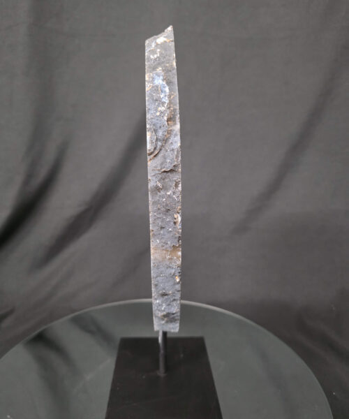 Alternative view of Large Premium Agate Natural Slice on Stand 41 – 3.475g - H37xW25xD12cm