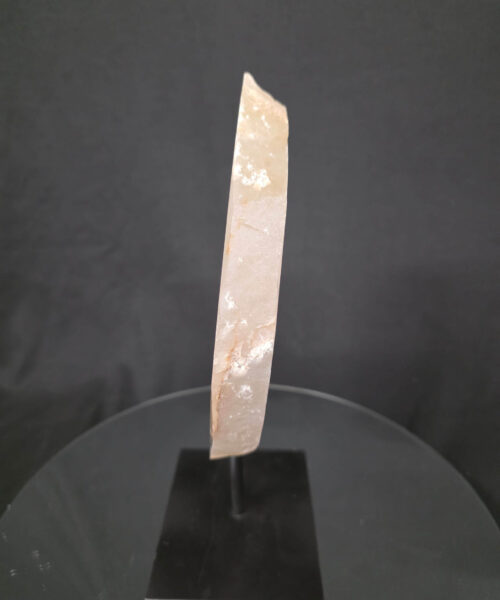 Alternative view of Large Premium Agate Natural Slice on Stand 5 – 2.663g - H32xW22xD12cm
