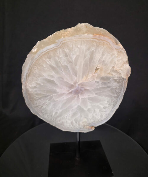 Large Premium Agate Natural Slice on Stand 5 – 2.663g - H32xW22xD12cm - Image 3