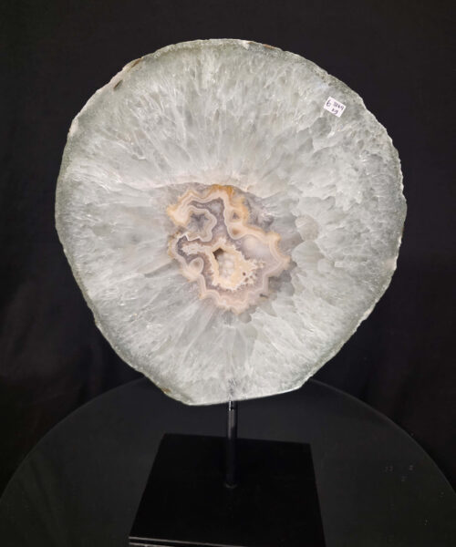 Large Premium Agate Natural Slice on Stand 6 – 3.069g - H35xW25xD12cm - Image 9