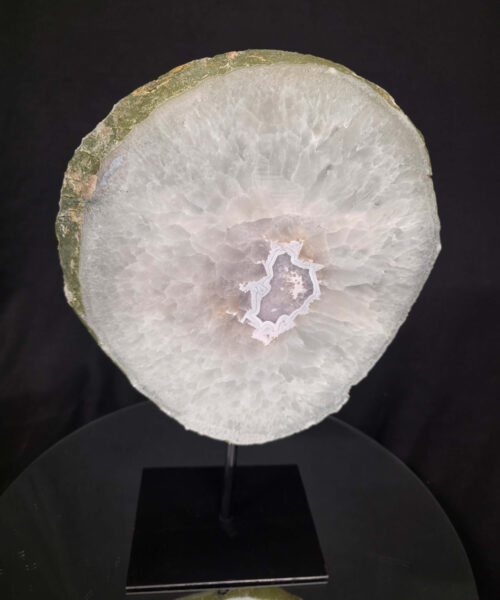 Large Premium Agate Natural Slice on Stand 6 – 3.069g - H35xW25xD12cm - Image 3