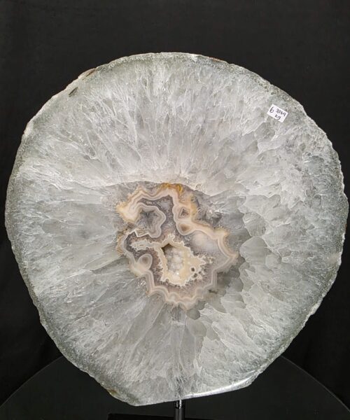 Large Premium Agate Natural Slice on Stand 6 – 3.069g - H35xW25xD12cm - Image 5