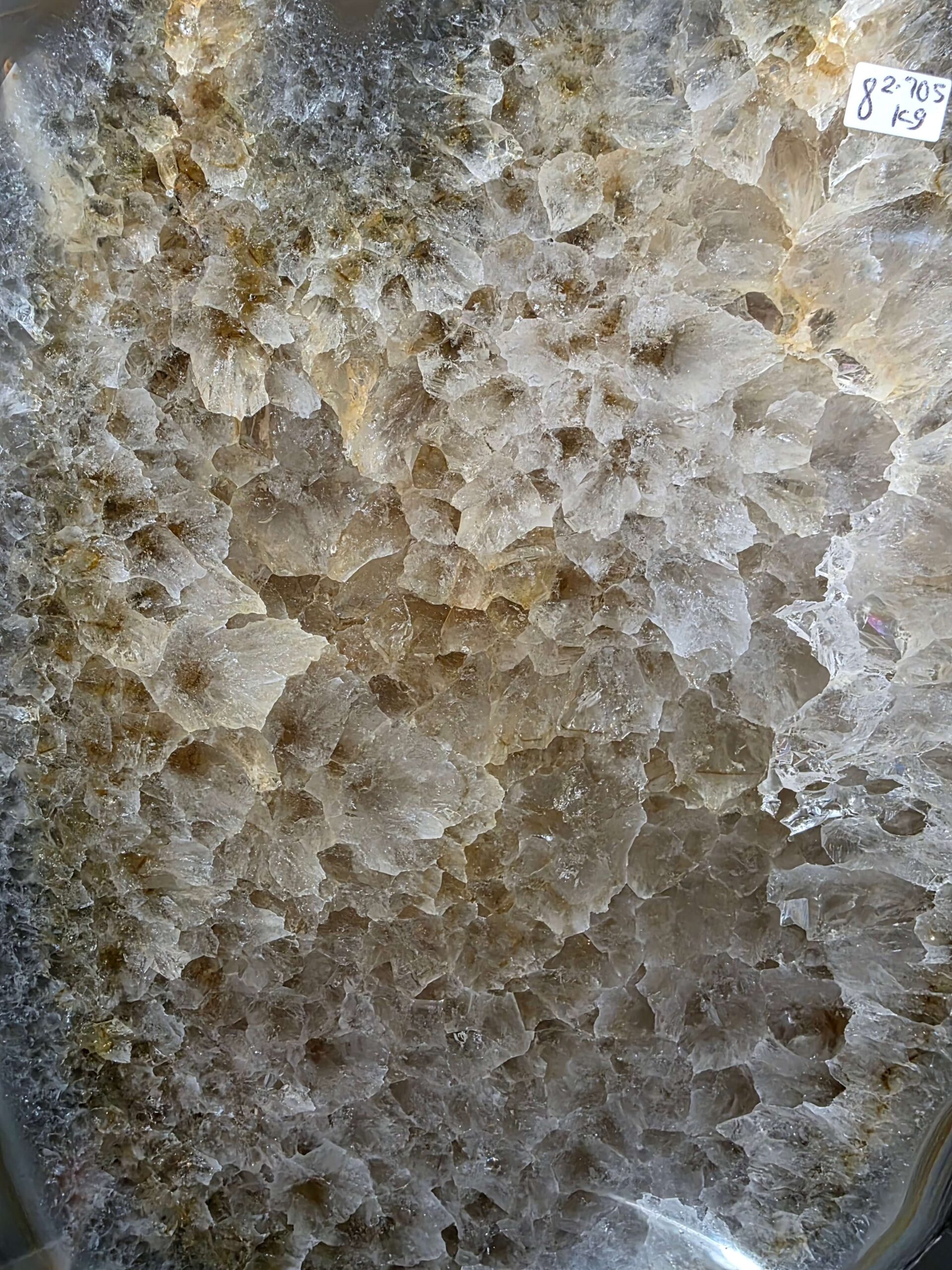 Large Premium Agate Natural Slice on Stand 8 – 2.705g - H37xW21xD12cm - Image 4