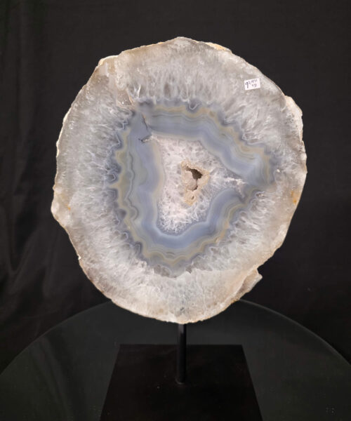 Large Premium Agate Natural Slice on Stand 9 – 2.971g - H34xW23xD12cm - Image 9
