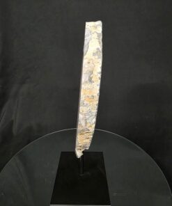Alternative view of Large Premium Agate Natural Slice on Stand 9 – 2.971g - H34xW23xD12cm