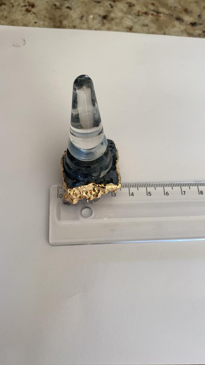 Amethyst - Gold Gilded Quartz Wine Lover Gift Bottle Cork Stopper Crystal Unique Bottle Stopper - Image 10