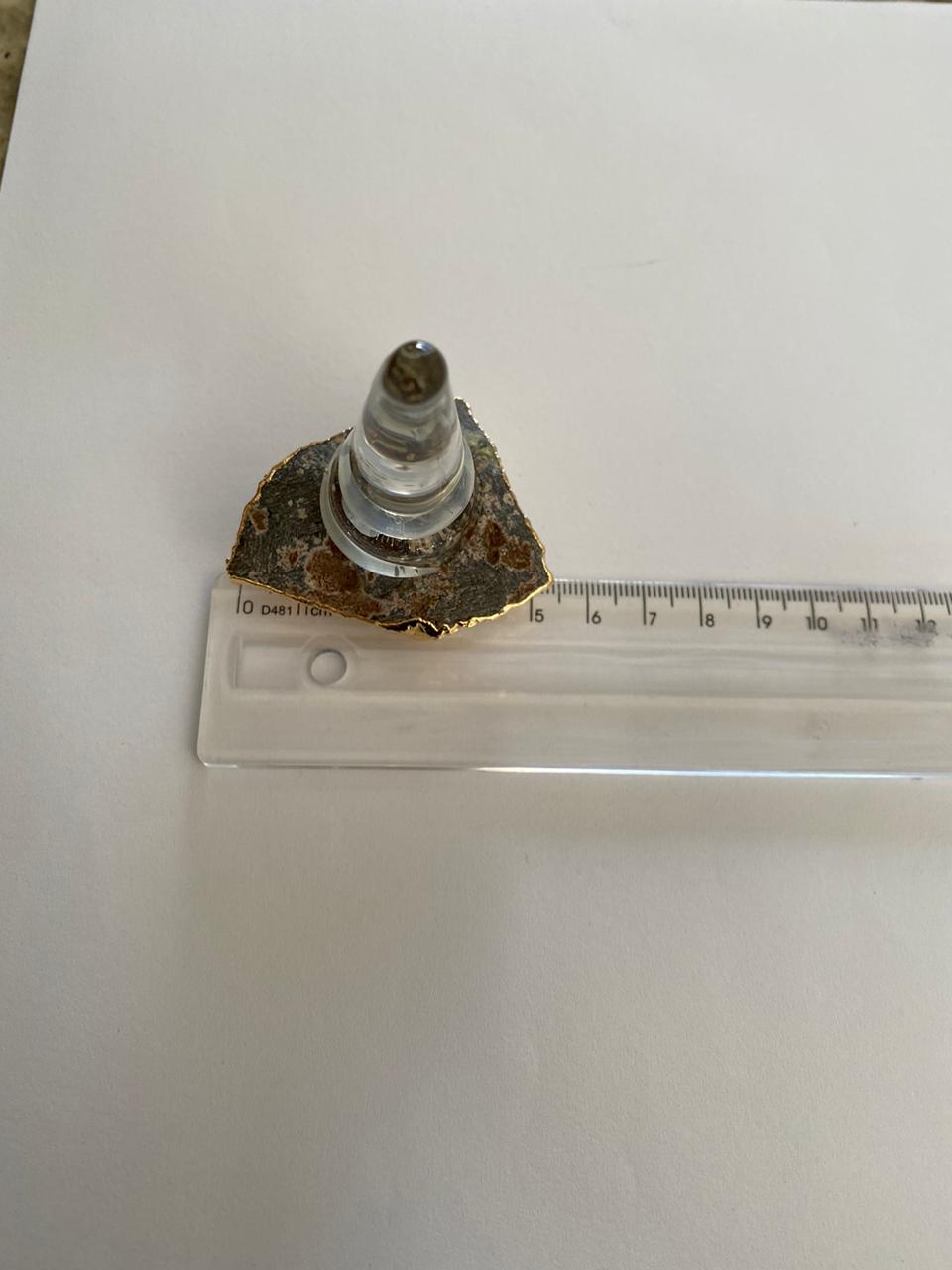 Amethyst - Gold Gilded Quartz Wine Lover Gift Bottle Cork Stopper Crystal Unique Bottle Stopper - Image 7