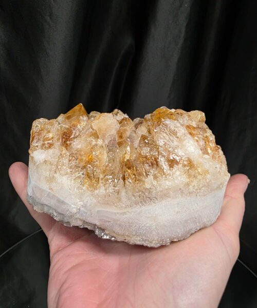Very Large Citrine Candle 1 A Grade Cluster Druzy Tealight Holders 817g H6xW11.5xD9cm - Image 8