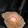 Very Large Citrine Candle 2 A Grade Cluster Druzy Tealight Holders 709g H5.5xW13.5xD10cm
