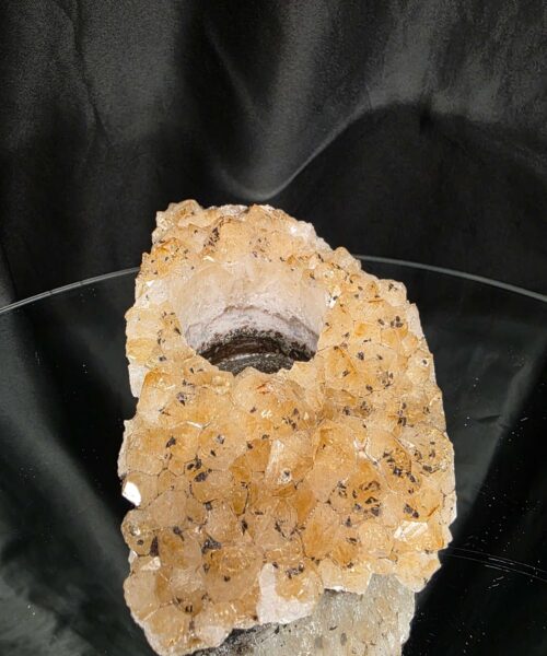 Very Large Citrine Candle 3 A Grade Cluster Druzy Tealight Holders 691g H6xW13xD8cm - Image 5