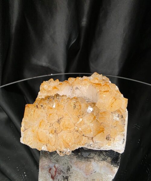 Very Large Citrine Candle 5 A Grade Cluster Druzy Tealight Holders 581g H7xW9xD9cm - Image 5