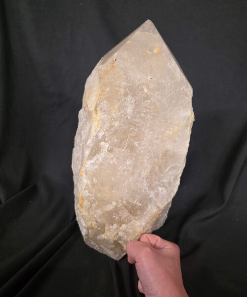 Huge Extra Large Tall Point 10 Premium Clear Rock Crystal Quartz - 13.5kg H34xW16xD14cm - Image 10