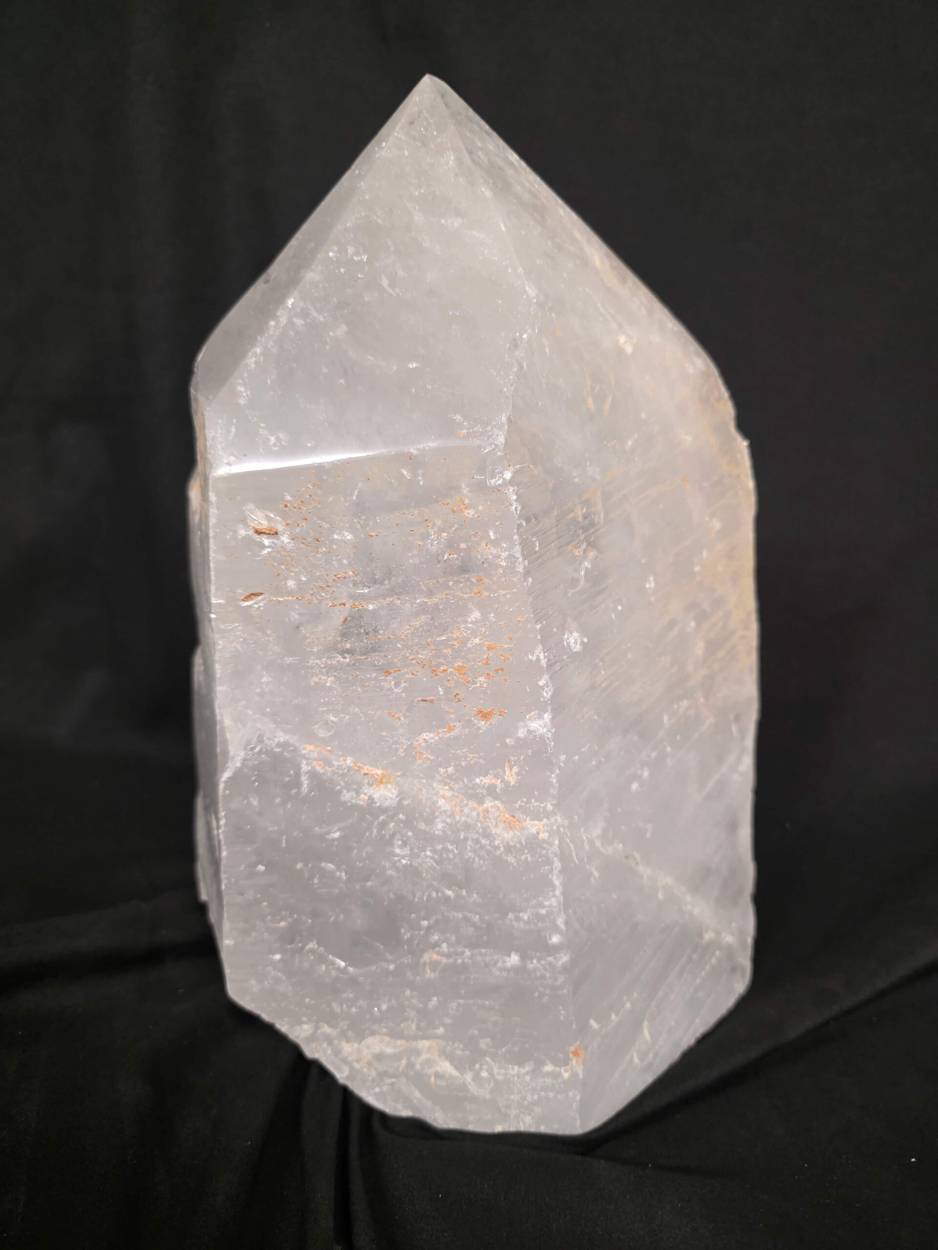 Huge Extra Large Tall Point 11 Premium Clear Rock Crystal Quartz - 13.01kg H31xW21xD14cm - Image 4