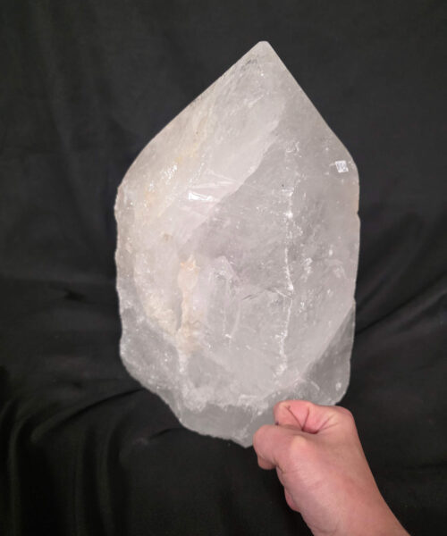 Huge Extra Large Tall Point 11 Premium Clear Rock Crystal Quartz - 13.01kg H31xW21xD14cm - Image 10