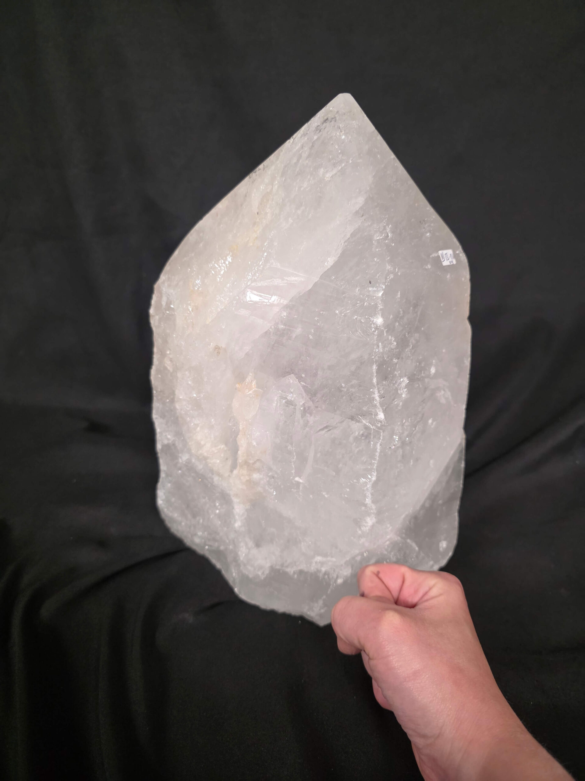 Huge Extra Large Tall Point 11 Premium Clear Rock Crystal Quartz - 13.01kg H31xW21xD14cm - Image 10