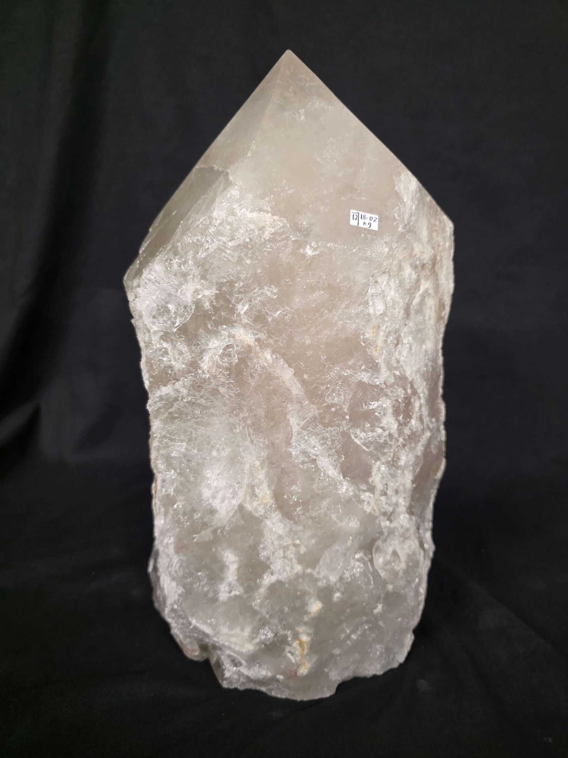 Huge Extra Large Tall Point 12 Premium Clear Rock Crystal Quartz - 18.02kg H31xW18xD19cm - Image 11