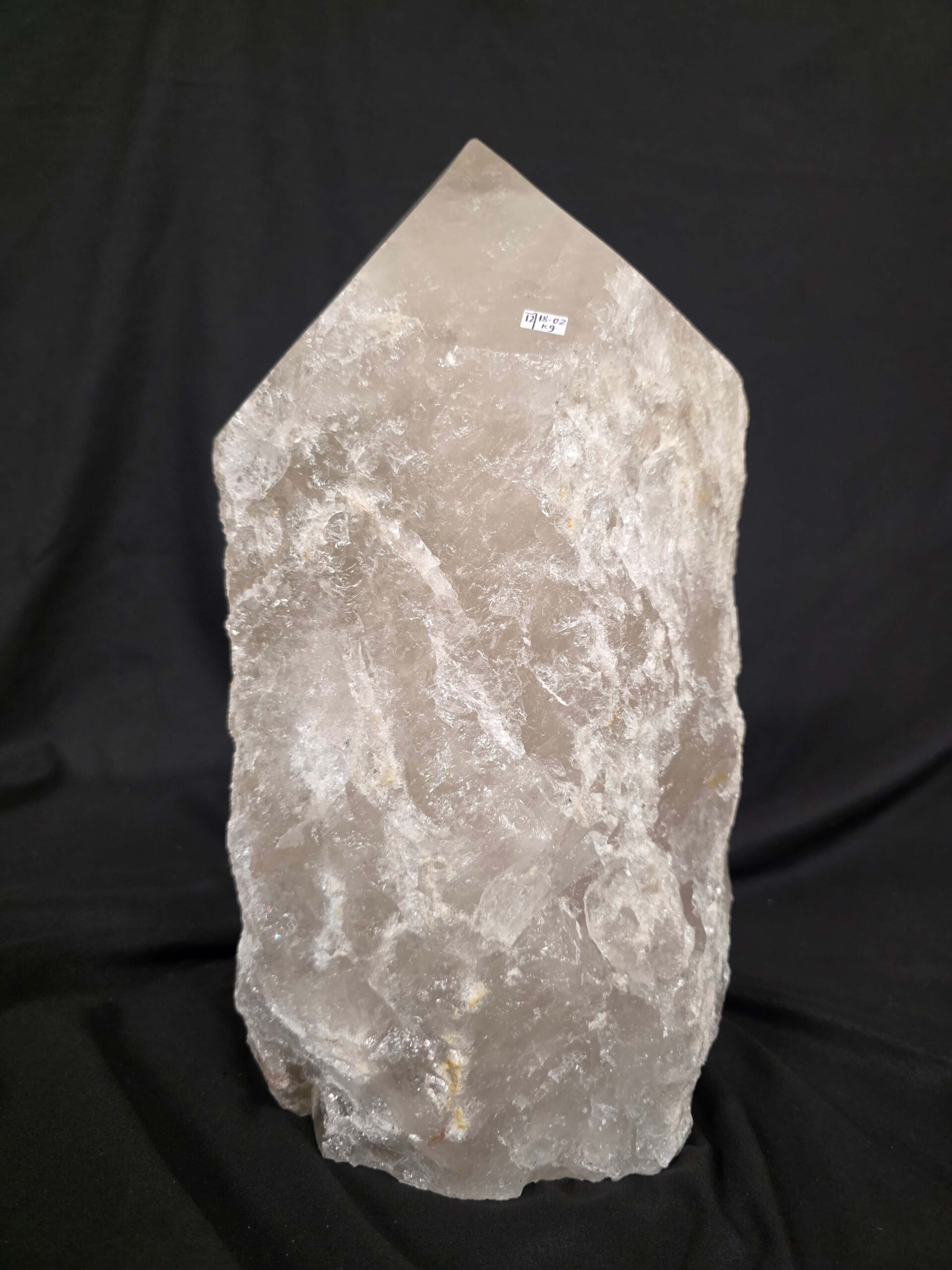 Huge Extra Large Tall Point 12 Premium Clear Rock Crystal Quartz - 18.02kg H31xW18xD19cm - Image 10