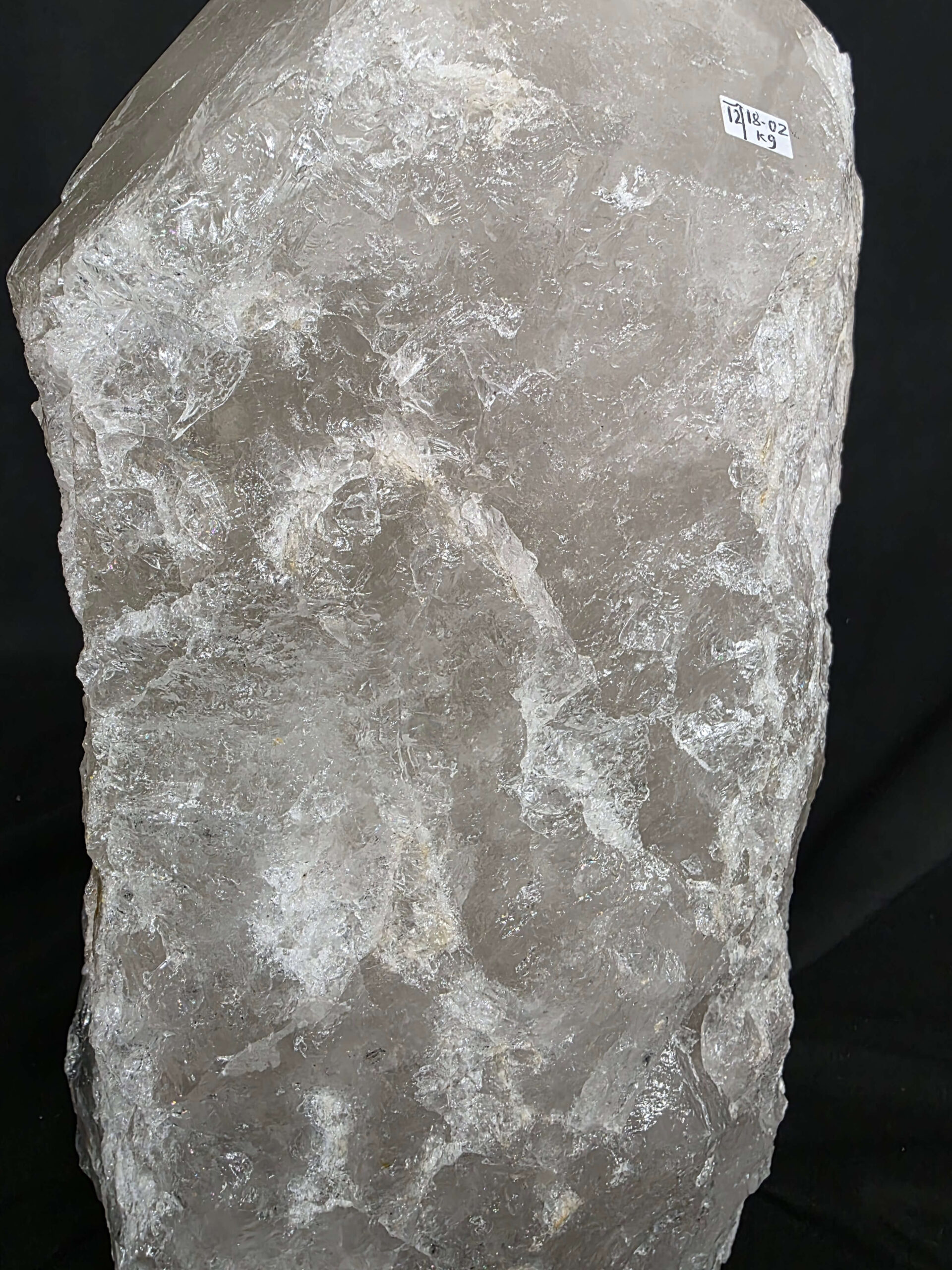 Huge Extra Large Tall Point 12 Premium Clear Rock Crystal Quartz - 18.02kg H31xW18xD19cm - Image 6