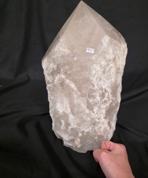 Huge Extra Large Tall Point 12 Premium Clear Rock Crystal Quartz - 18.02kg H31xW18xD19cm - Image 9