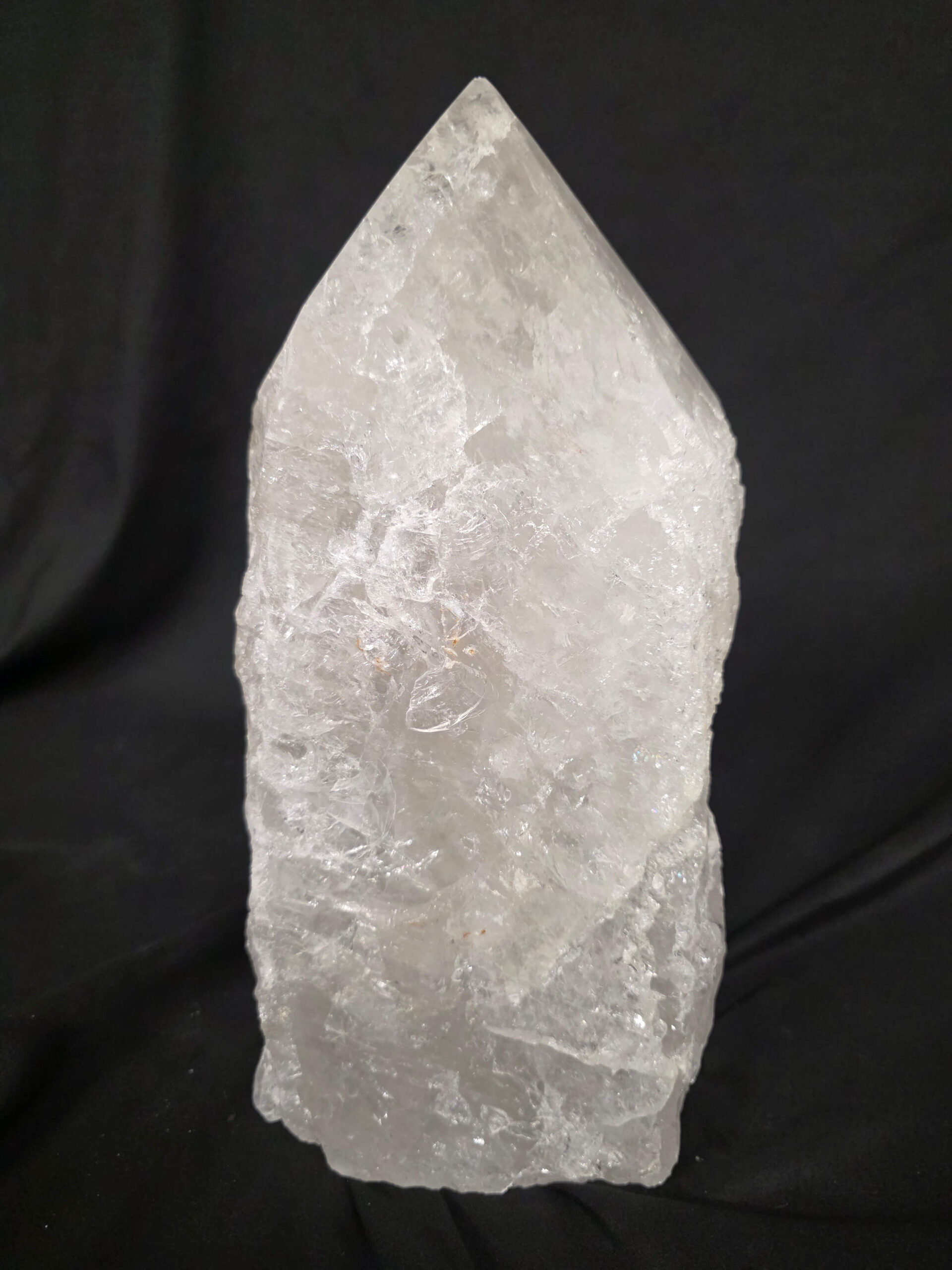 Huge Extra Large Tall Point 13 Premium Clear Rock Crystal Quartz - 17.01kg H34xW17xD14cm - Image 5