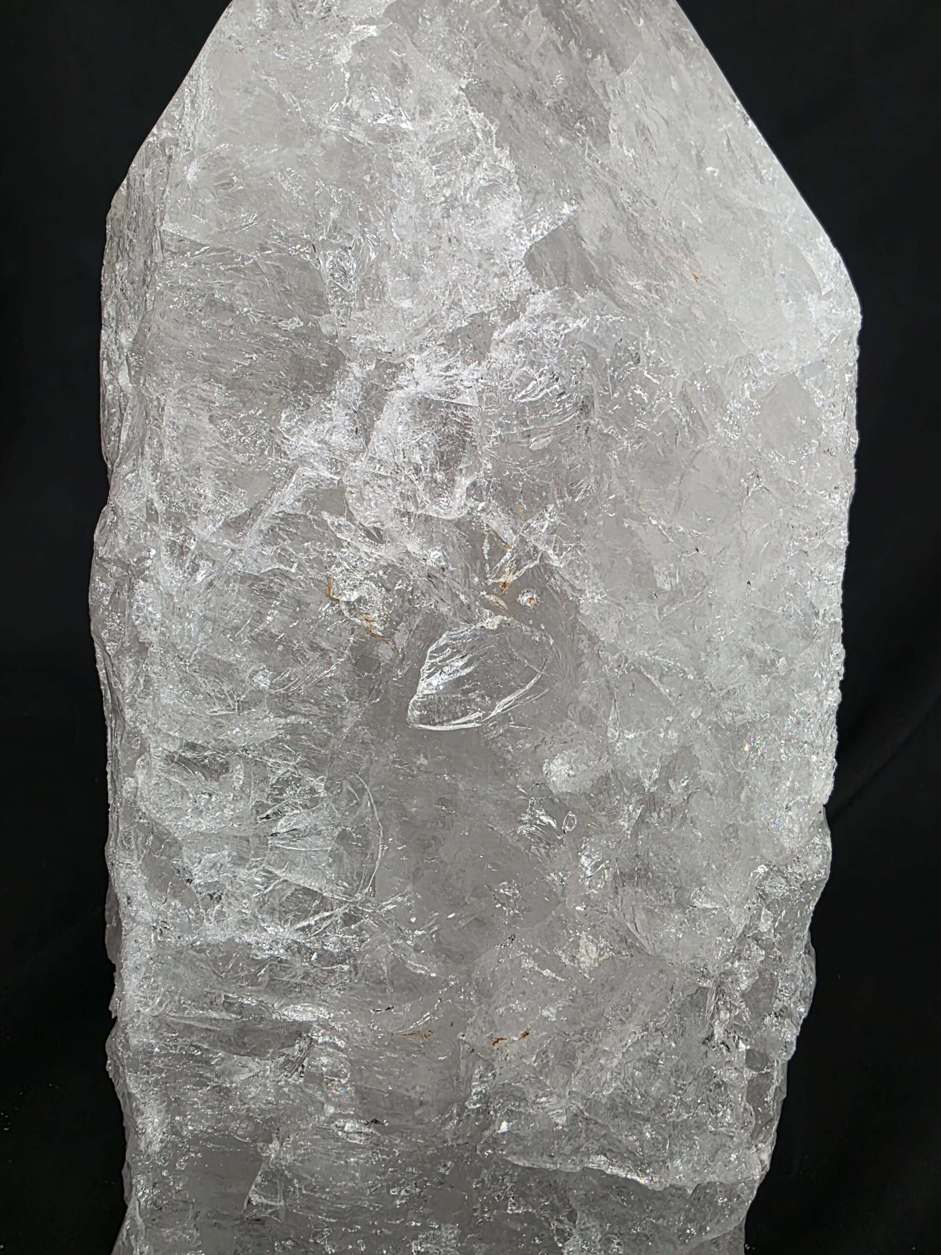 Huge Extra Large Tall Point 13 Premium Clear Rock Crystal Quartz - 17.01kg H34xW17xD14cm - Image 7