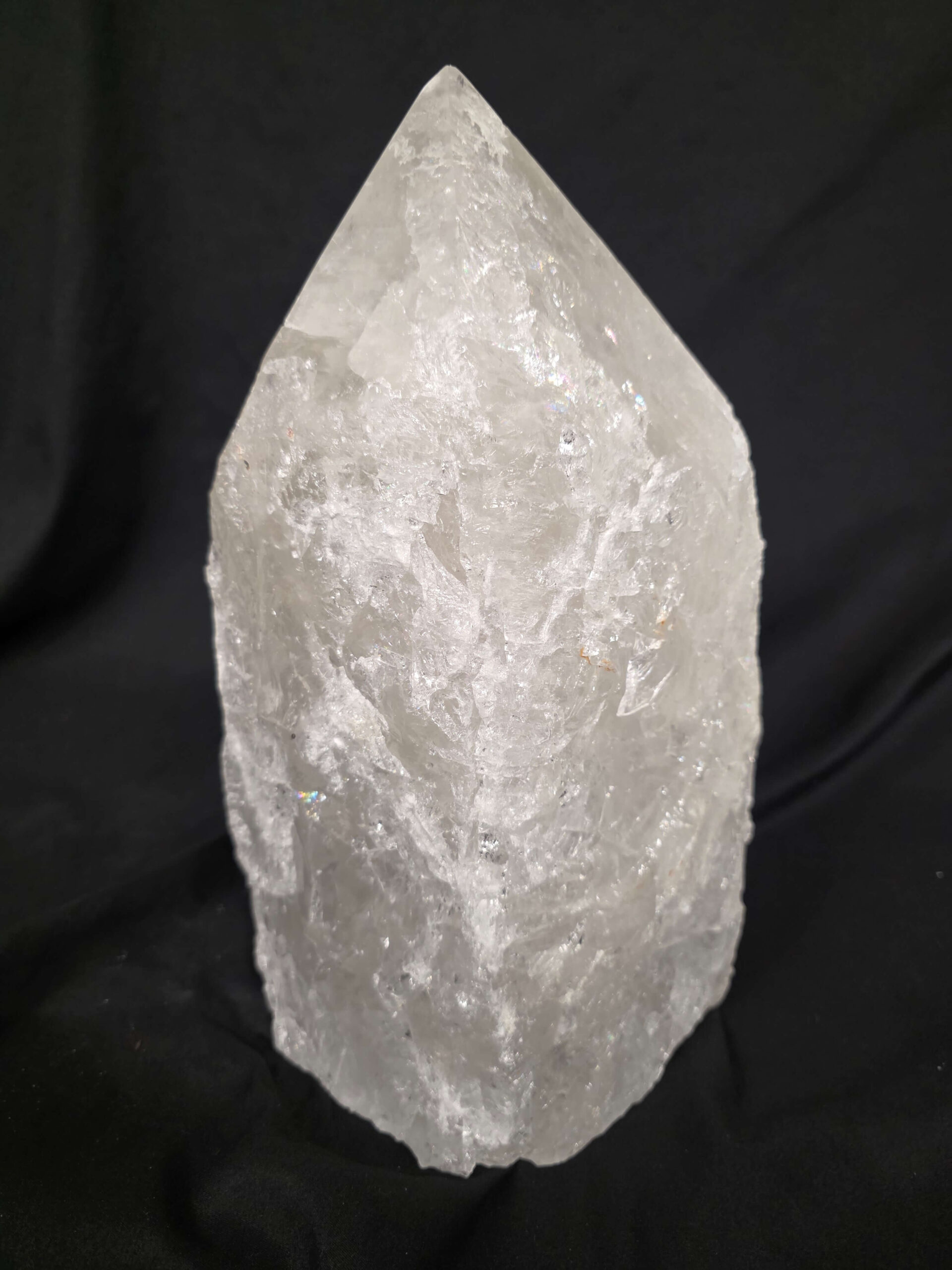 Huge Extra Large Tall Point 13 Premium Clear Rock Crystal Quartz - 17.01kg H34xW17xD14cm - Image 8