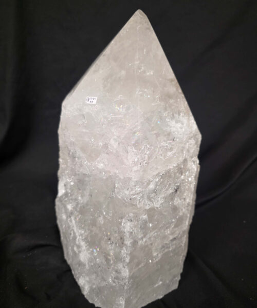 Huge Extra Large Tall Point 13 Premium Clear Rock Crystal Quartz - 17.01kg H34xW17xD14cm - Image 9