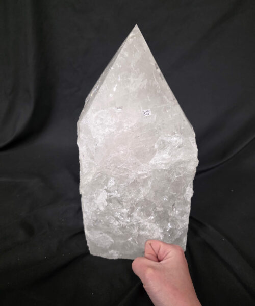 Huge Extra Large Tall Point 13 Premium Clear Rock Crystal Quartz - 17.01kg H34xW17xD14cm - Image 10