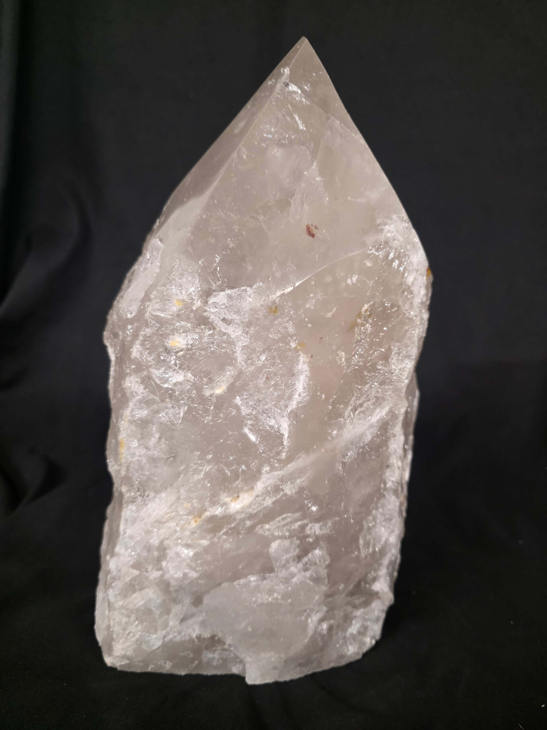 Huge Extra Large Tall Point 8 Premium Clear Rock Crystal Quartz - 15.2kg H32xW17xD15cm - Image 2