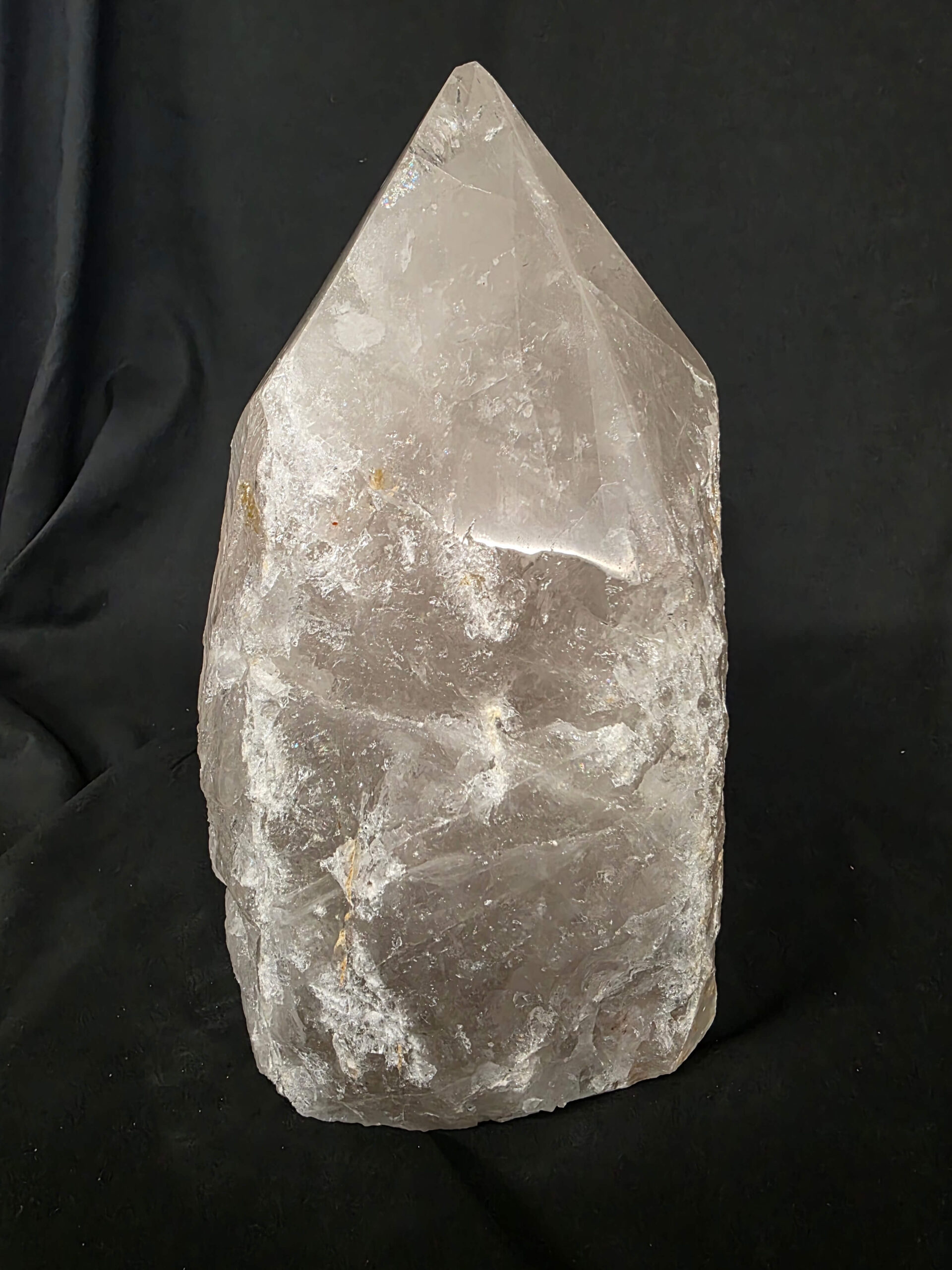 Huge Extra Large Tall Point 8 Premium Clear Rock Crystal Quartz - 15.2kg H32xW17xD15cm - Image 3