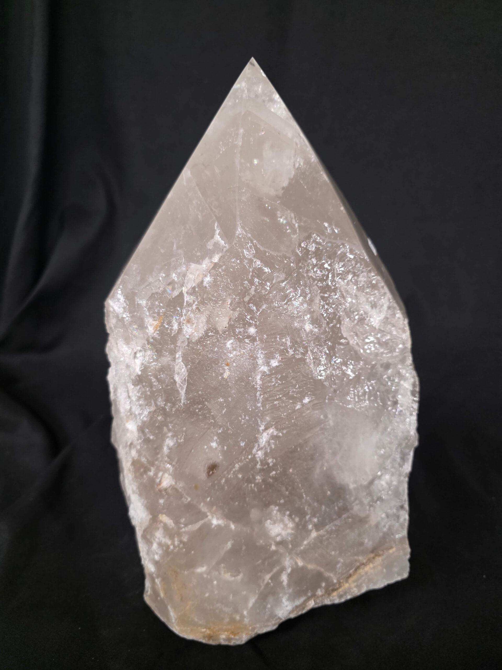 Huge Extra Large Tall Point 8 Premium Clear Rock Crystal Quartz - 15.2kg H32xW17xD15cm - Image 4