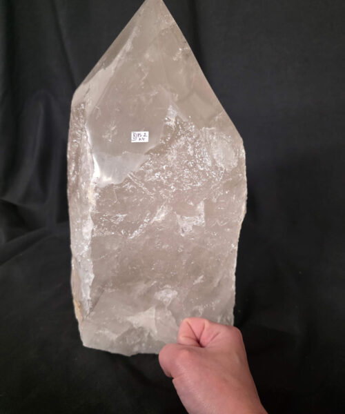 Huge Extra Large Tall Point 8 Premium Clear Rock Crystal Quartz - 15.2kg H32xW17xD15cm - Image 9
