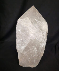 Huge Extra Large Tall Point 1 Premium Clear Rock Crystal Quartz - 13.551kg H31xW16xD15.5cm
