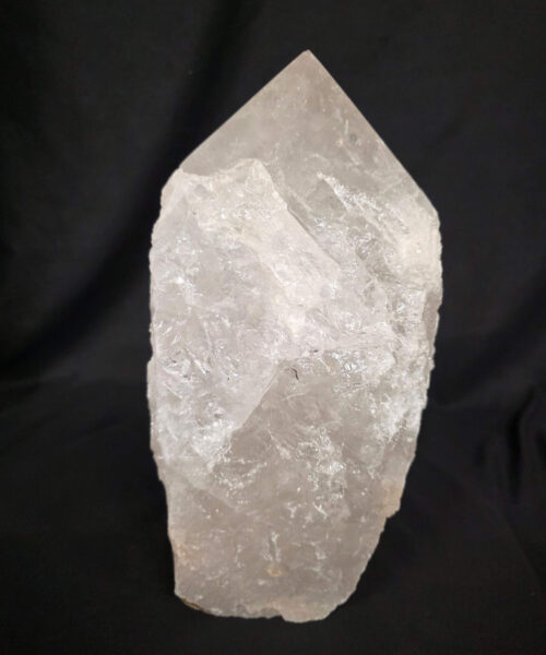 Huge Extra Large Tall Point 1 Premium Clear Rock Crystal Quartz - 13.551kg H31xW16xD15.5cm - Image 2