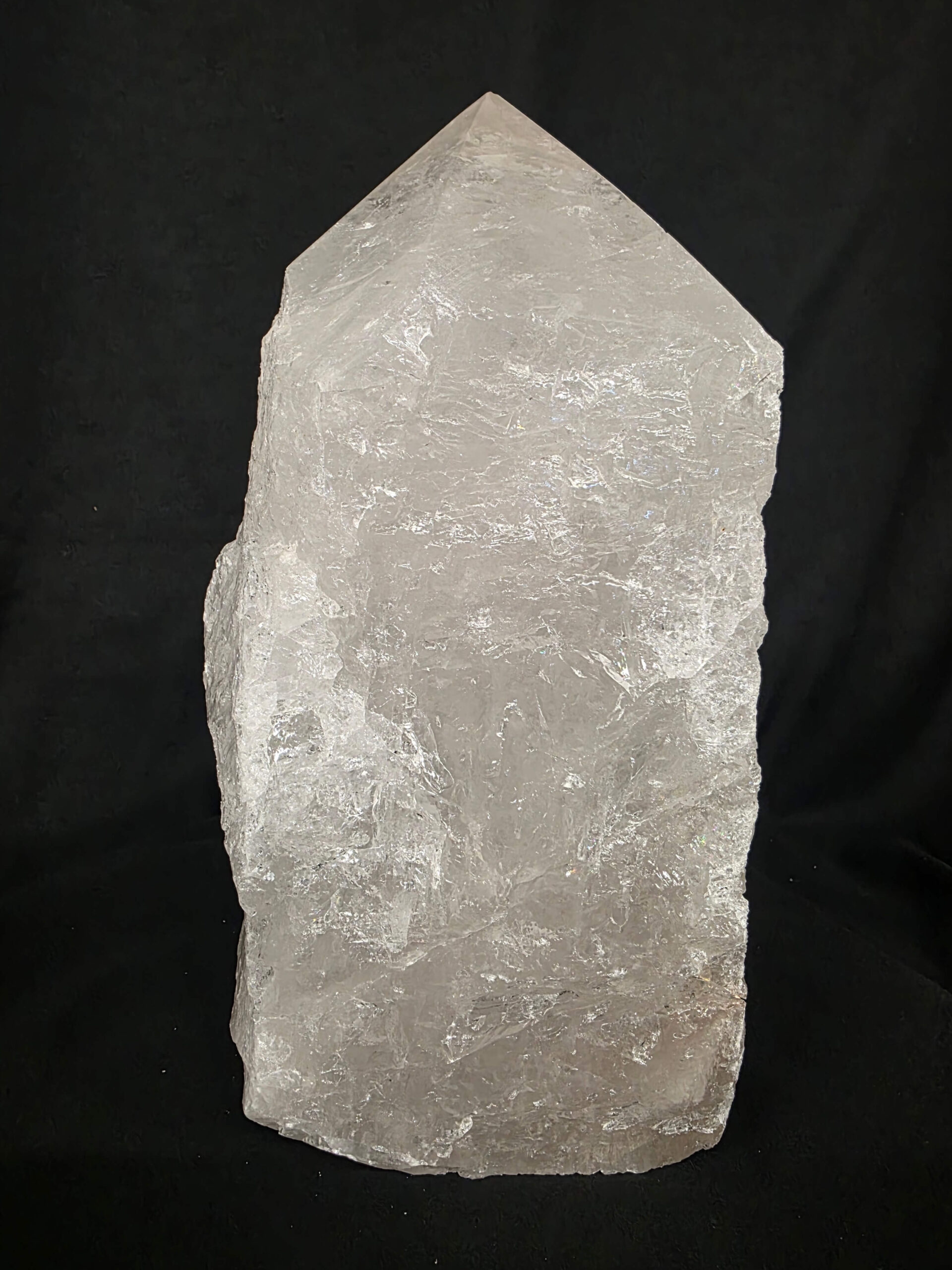 Huge Extra Large Tall Point 1 Premium Clear Rock Crystal Quartz - 13.551kg H31xW16xD15.5cm - Image 11
