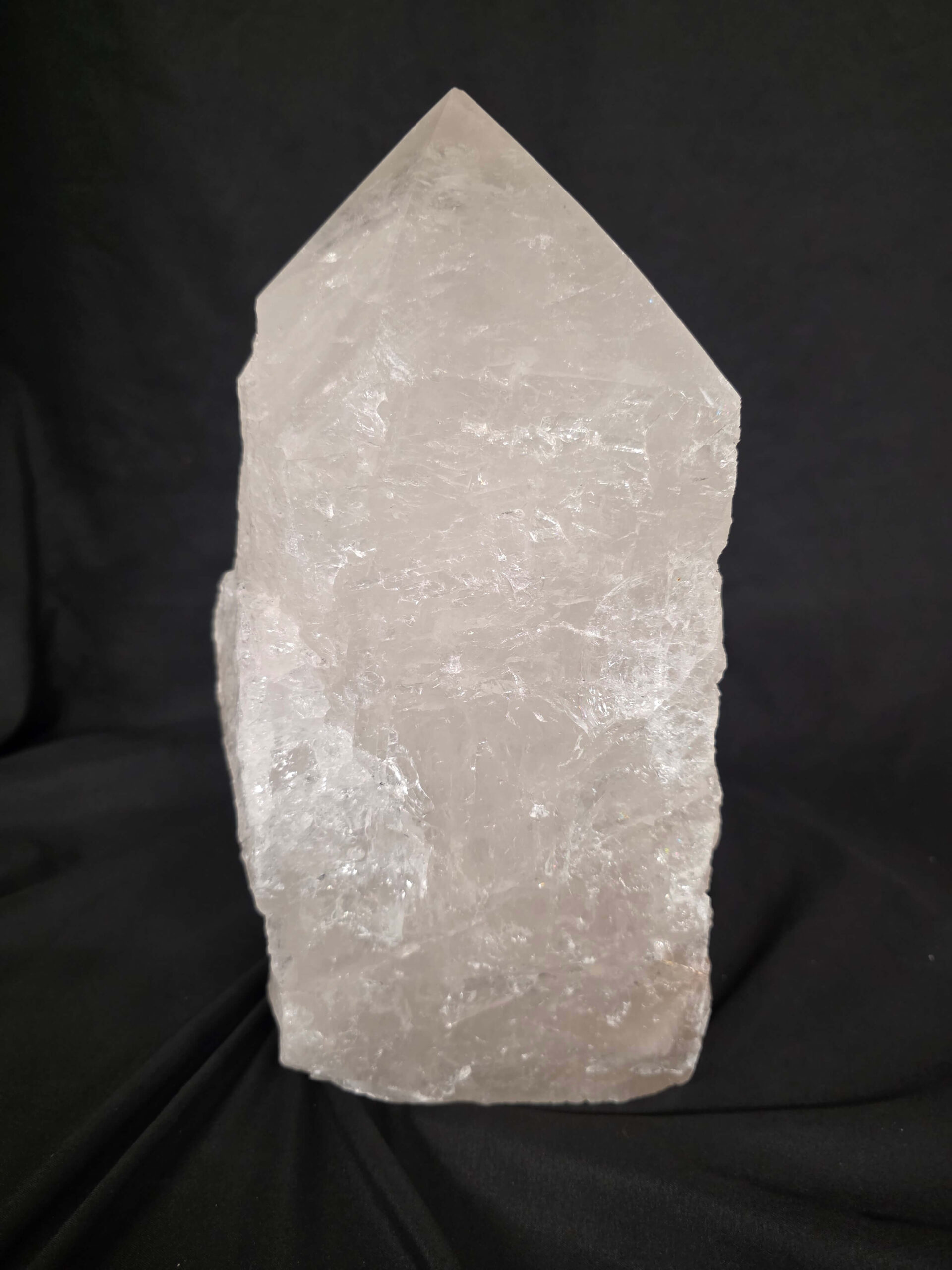 Huge Extra Large Tall Point 1 Premium Clear Rock Crystal Quartz - 13.551kg H31xW16xD15.5cm - Image 4