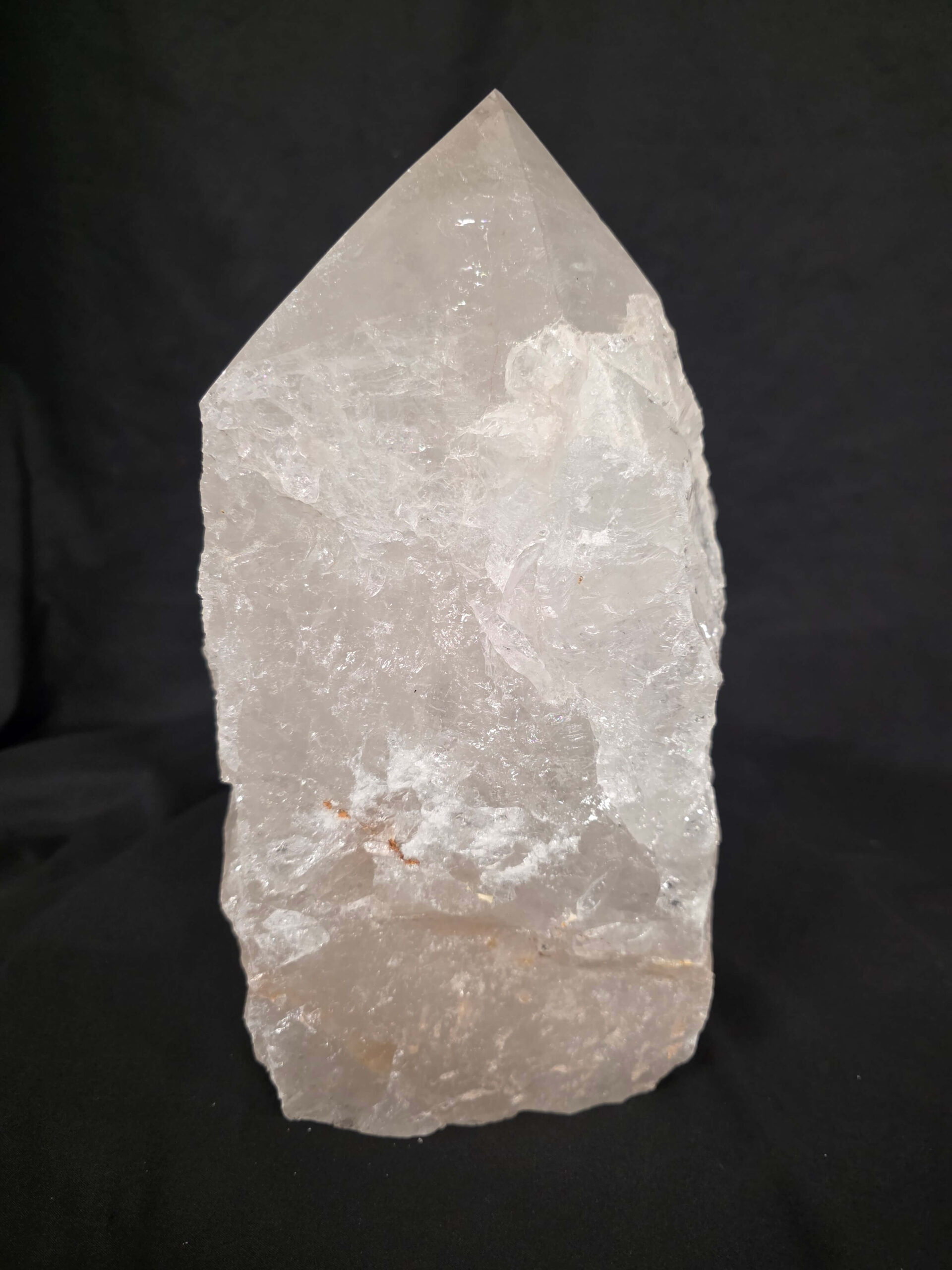 Huge Extra Large Tall Point 1 Premium Clear Rock Crystal Quartz - 13.551kg H31xW16xD15.5cm - Image 5