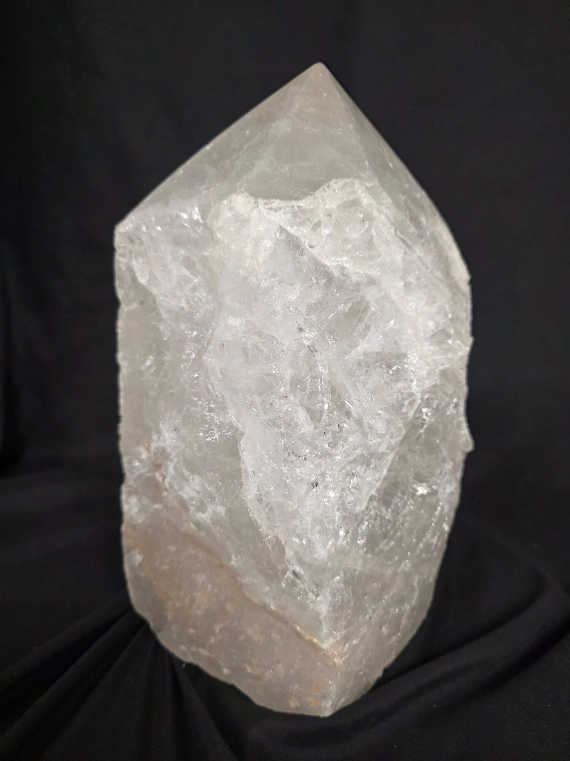 Huge Extra Large Tall Point 1 Premium Clear Rock Crystal Quartz - 13.551kg H31xW16xD15.5cm - Image 8