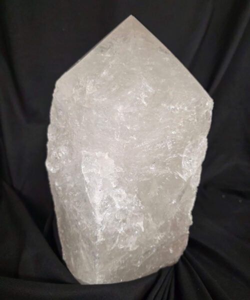Huge Extra Large Tall Point 1 Premium Clear Rock Crystal Quartz - 13.551kg H31xW16xD15.5cm - Image 9