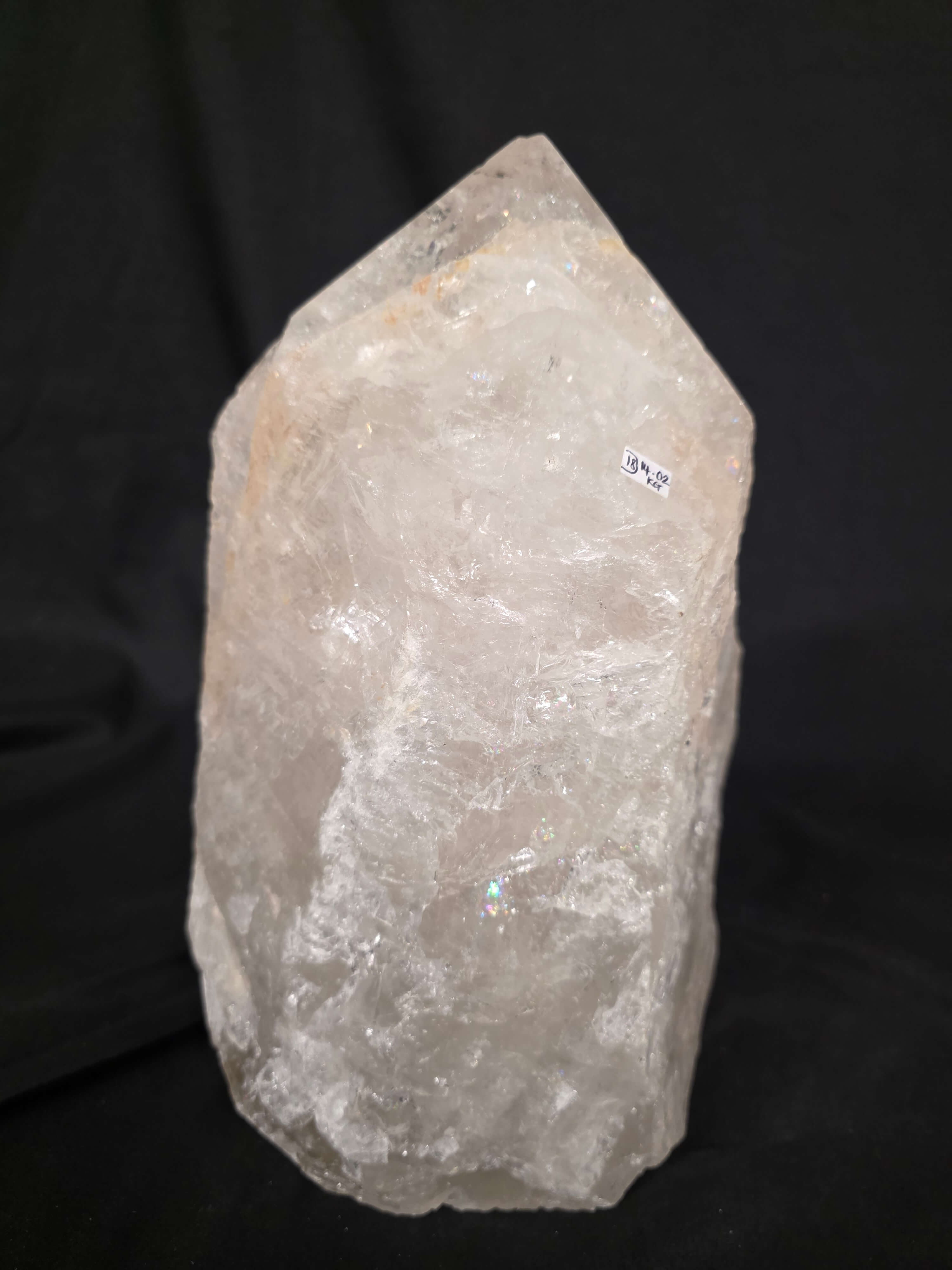 Huge Extra Large Tall Point 18 Premium Clear Rock Crystal Quartz - 14.02kg H30Xw15xD18cm - Image 2