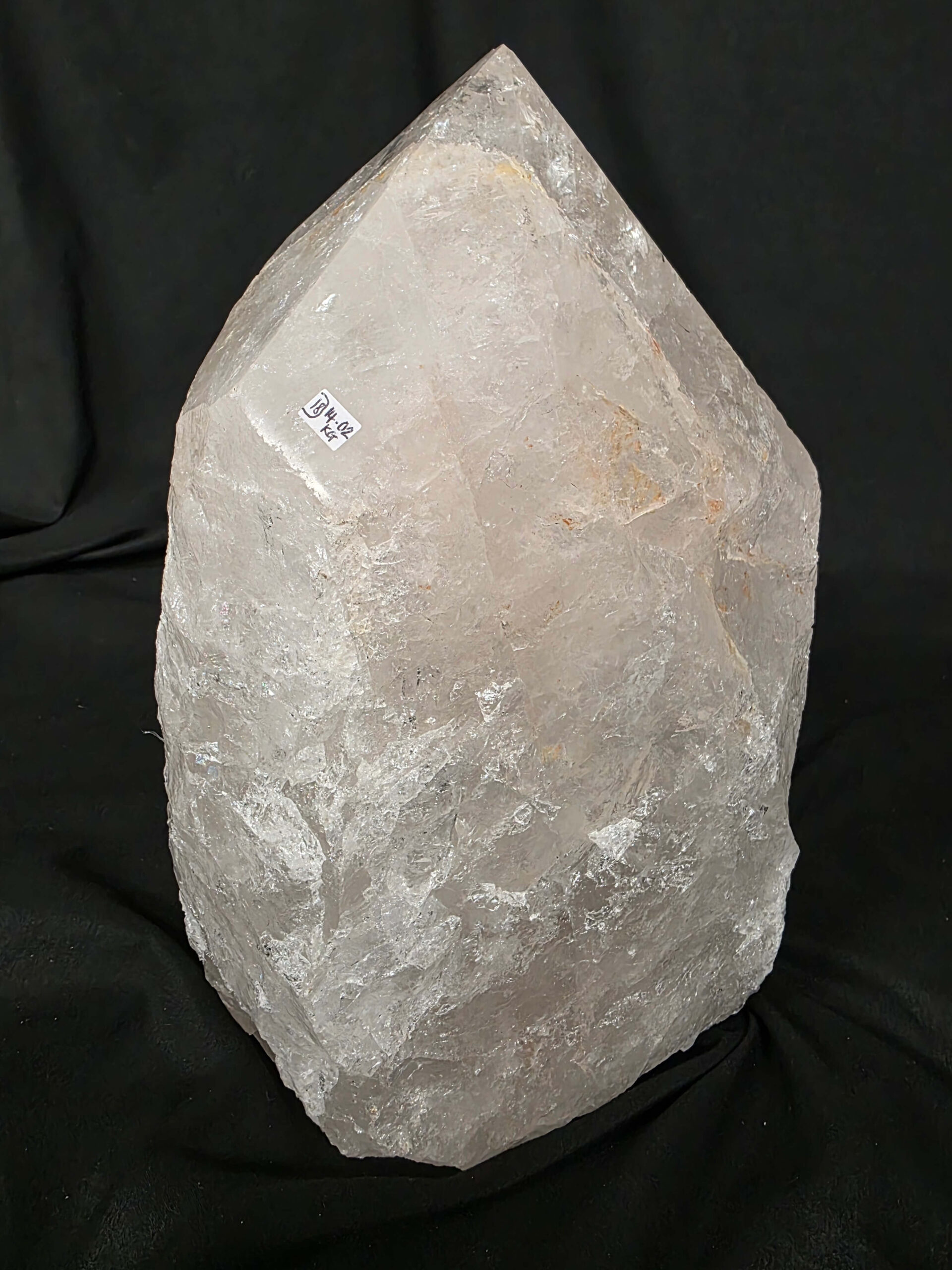 Huge Extra Large Tall Point 18 Premium Clear Rock Crystal Quartz - 14.02kg H30Xw15xD18cm - Image 8