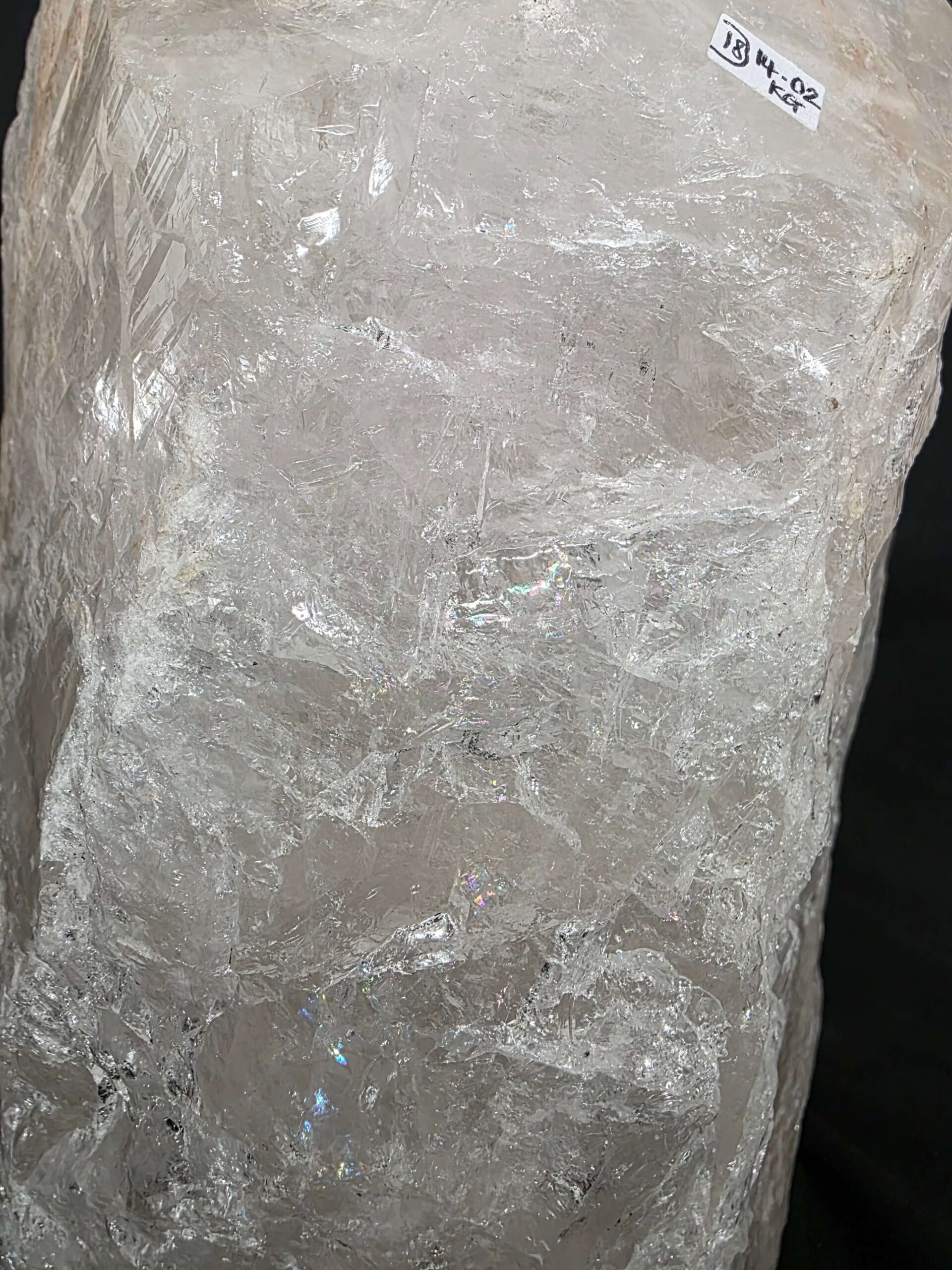 Huge Extra Large Tall Point 18 Premium Clear Rock Crystal Quartz - 14.02kg H30Xw15xD18cm - Image 10