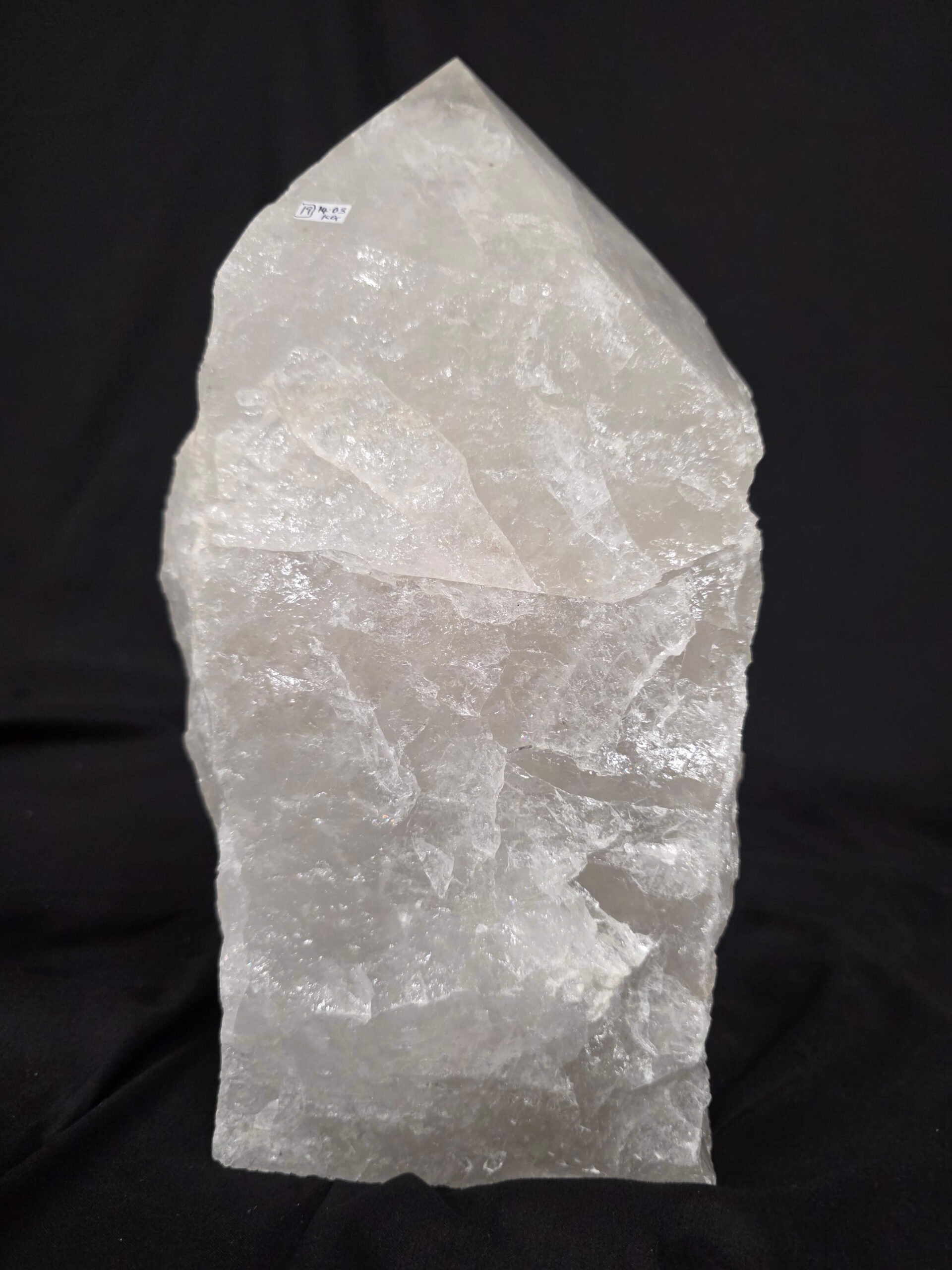 Huge Extra Large Tall Point 19 Premium Clear Rock Crystal Quartz - 14.03kg H31xW15xD15cm - Image 11