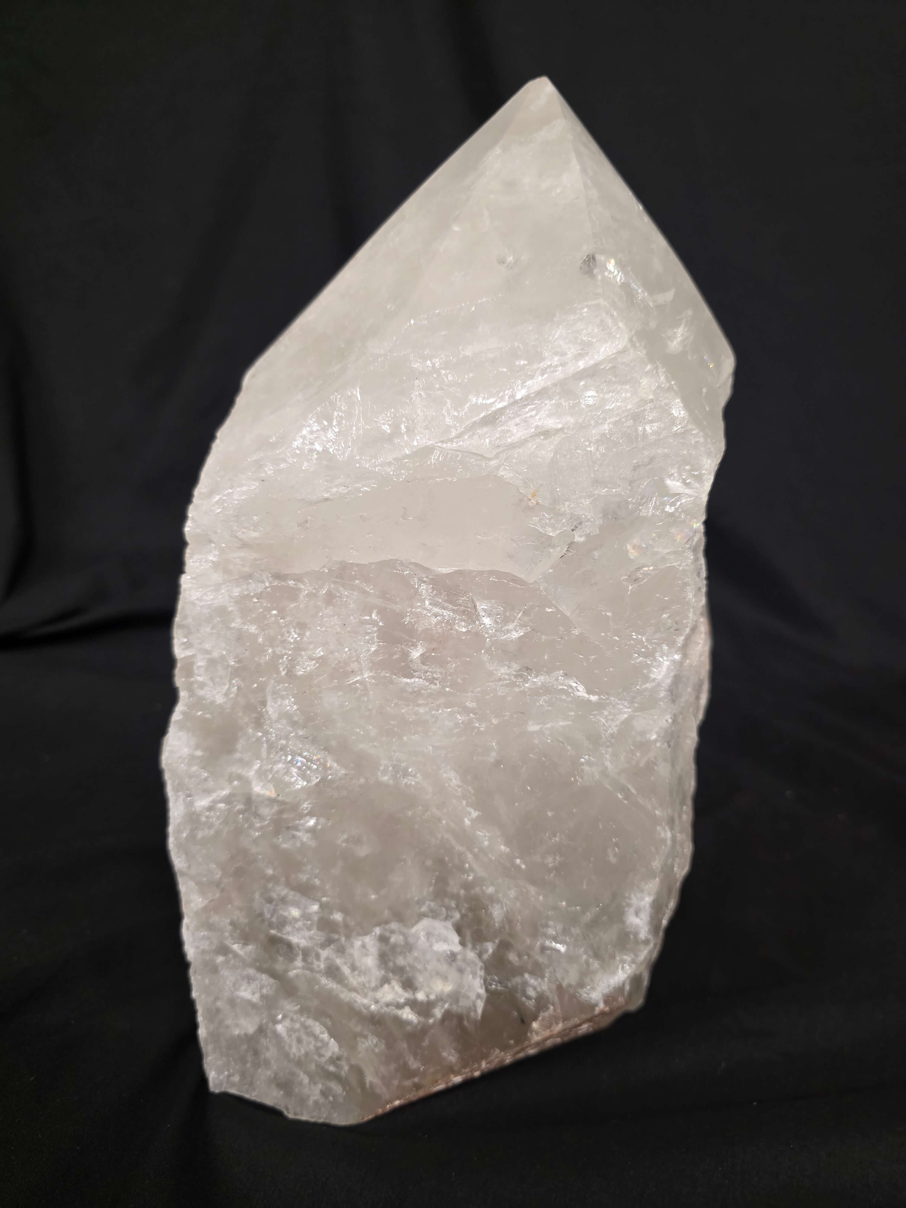 Huge Extra Large Tall Point 19 Premium Clear Rock Crystal Quartz - 14.03kg H31xW15xD15cm - Image 3