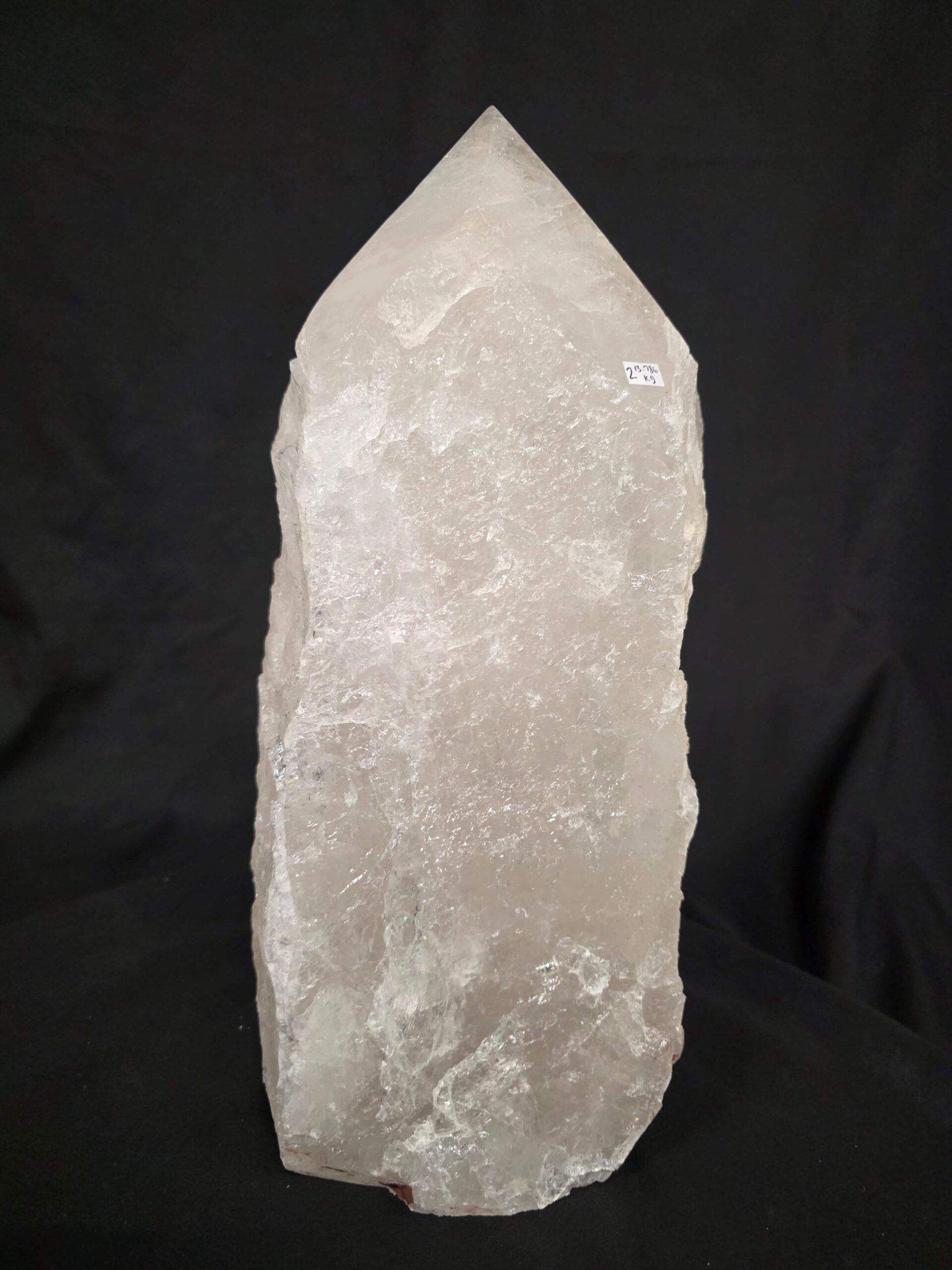 Huge Extra Large Tall Point 2 Premium Clear Rock Crystal Quartz - 13.786kg H27xW15xD14cm - Image 11