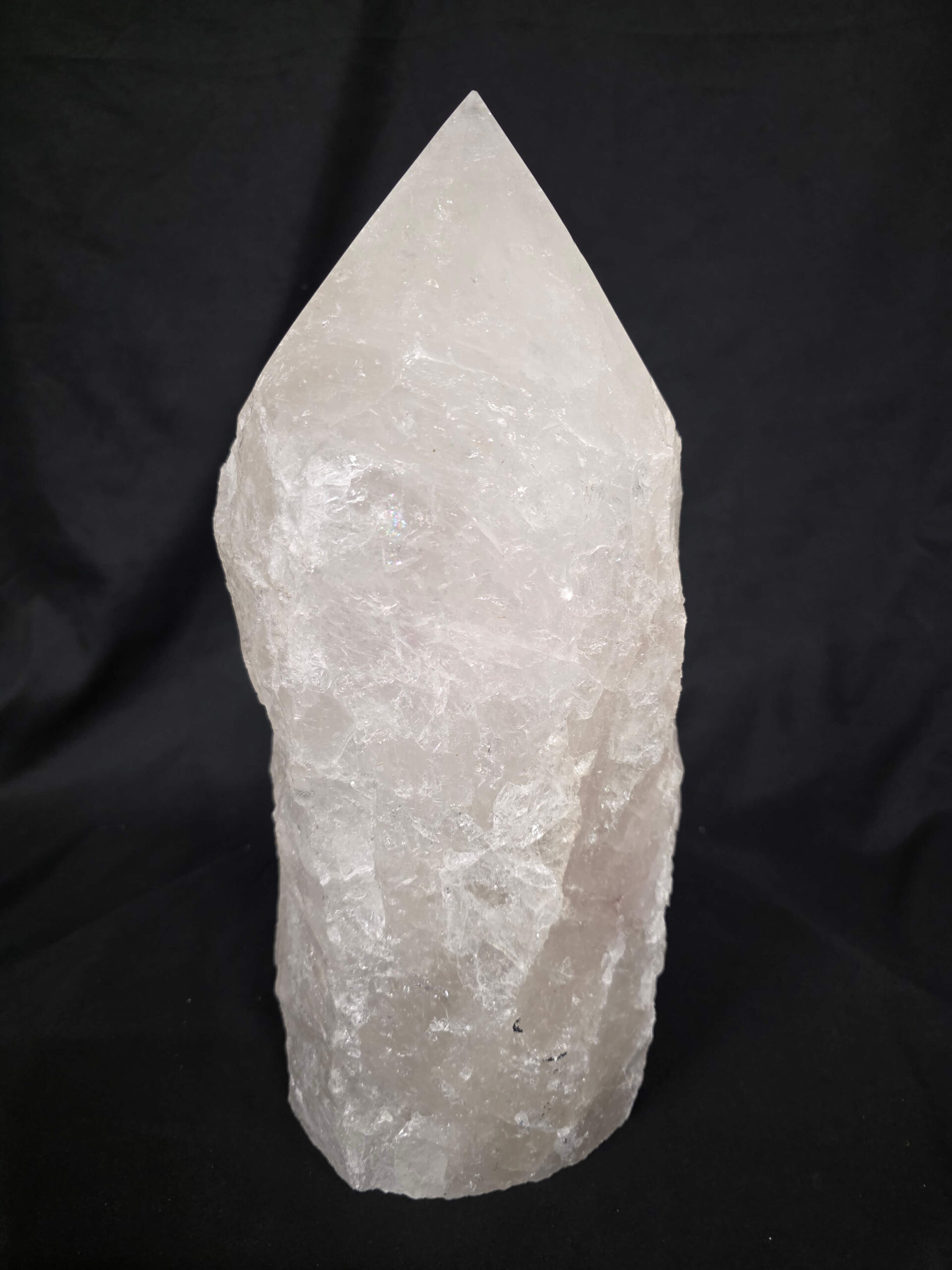 Huge Extra Large Tall Point 2 Premium Clear Rock Crystal Quartz - 13.786kg H27xW15xD14cm - Image 4