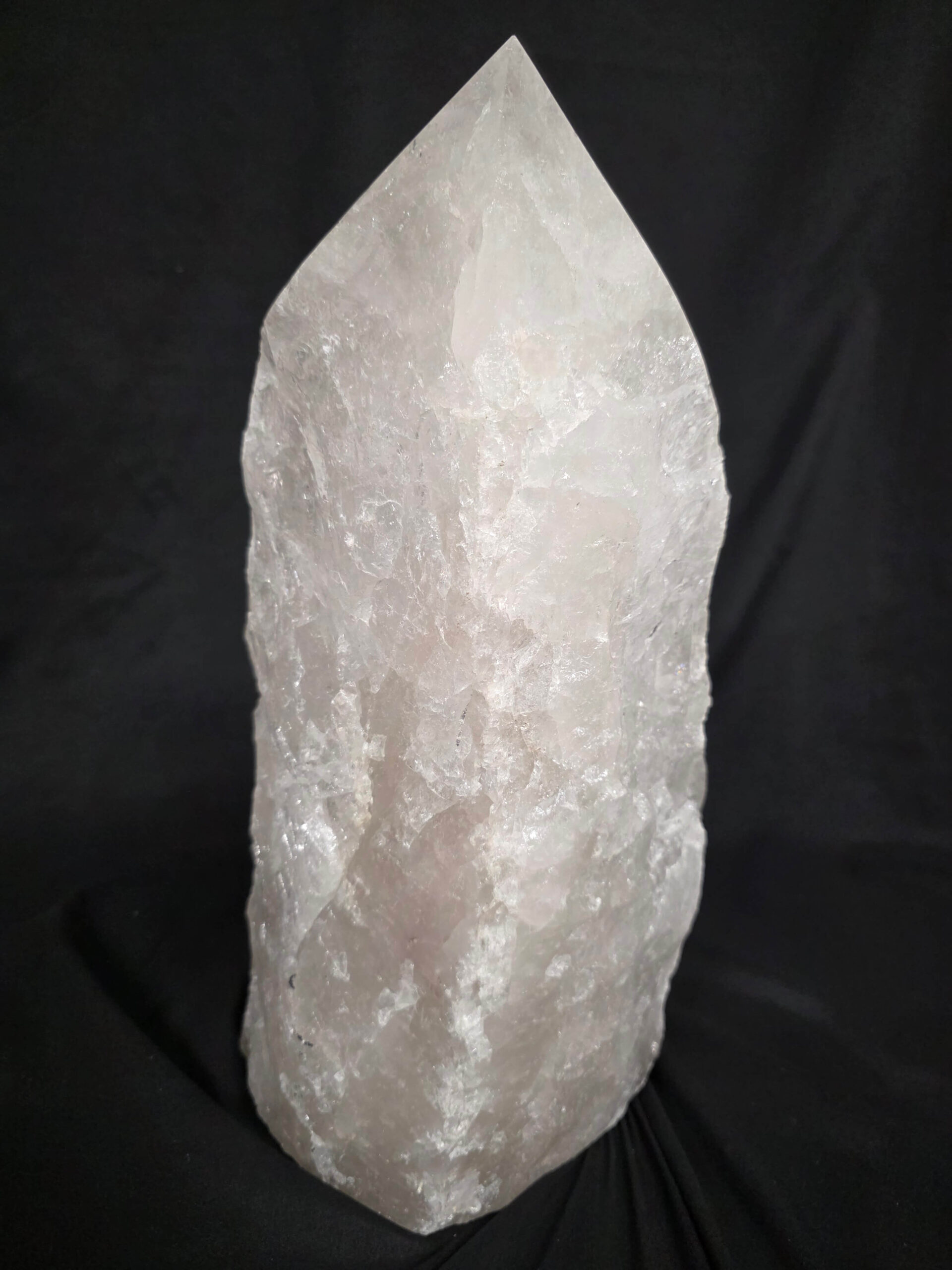 Huge Extra Large Tall Point 2 Premium Clear Rock Crystal Quartz - 13.786kg H27xW15xD14cm - Image 8