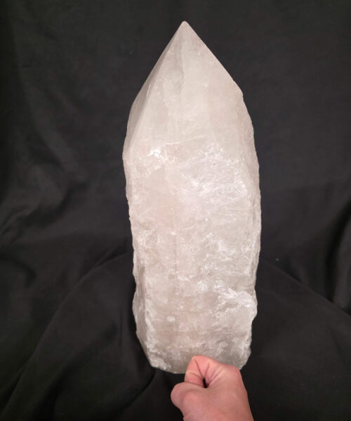 Huge Extra Large Tall Point 3 Premium Clear Rock Crystal Quartz - 7.881kg H18.5xW13xD13cm - Image 10